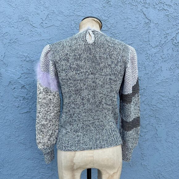 80s Sweater by Antonella Preve Mohair/Angora - Picture 3 of 8